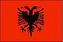 Albansk flag